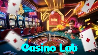 Casino Lab casino presented on mobile device in Pakistan with slots and live games